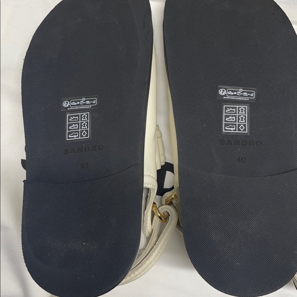 Klea PLAIN LEATHER LAMBSKIN SANDALS - Picture 5 of 7